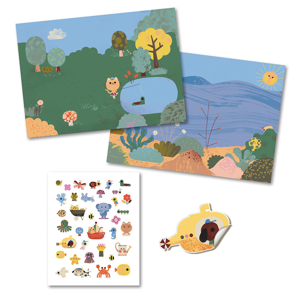 Djeco Stickers Summertime