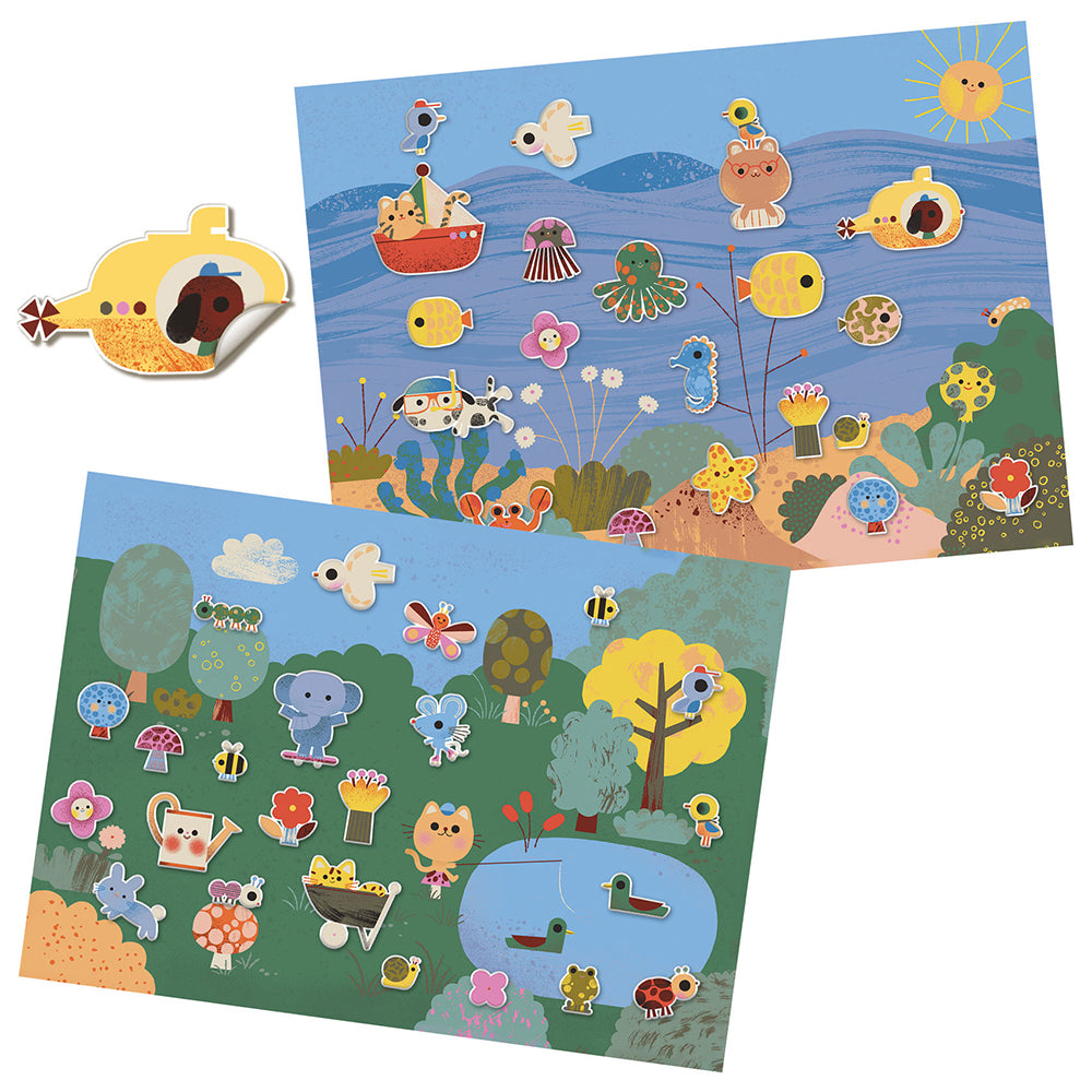 Djeco Stickers Summertime