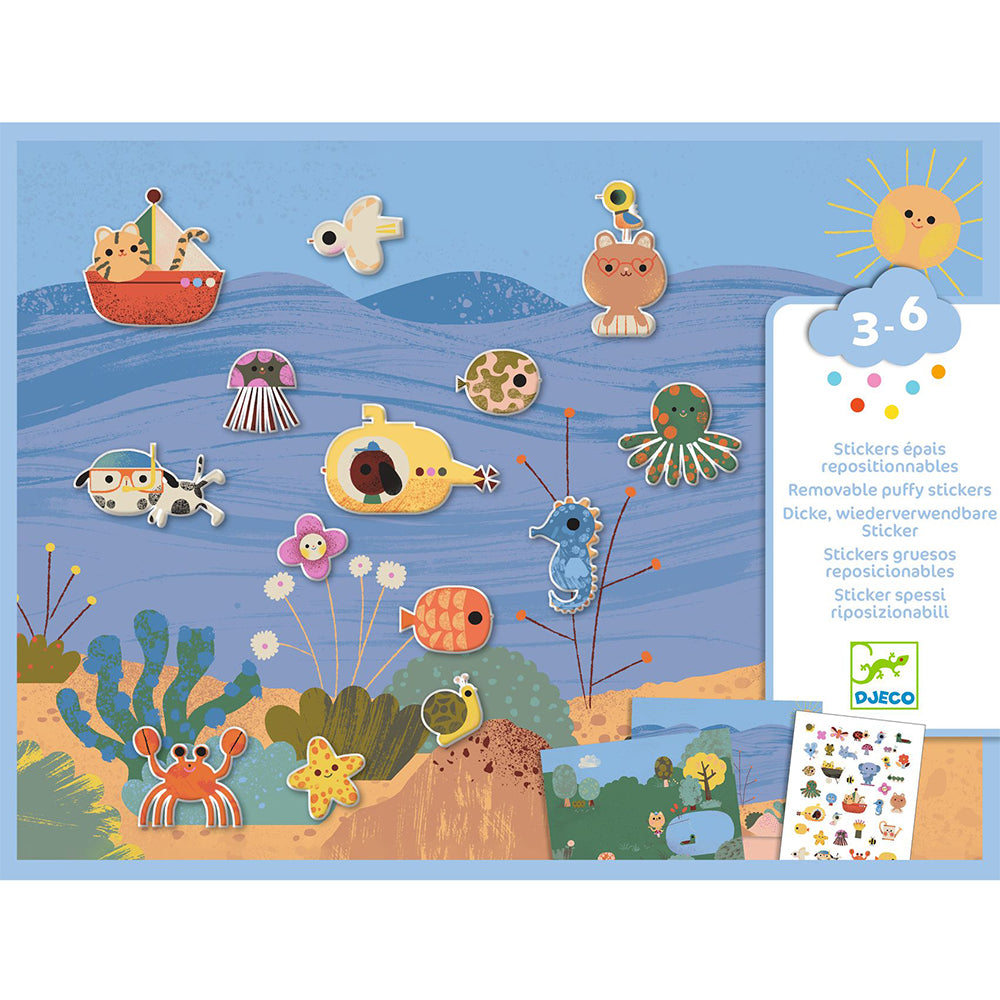 Djeco Stickers Summertime