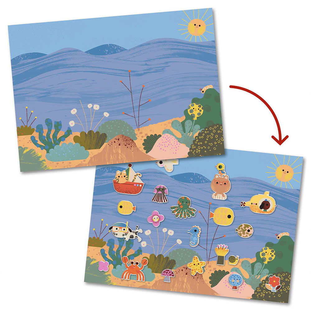 Djeco Stickers Summertime