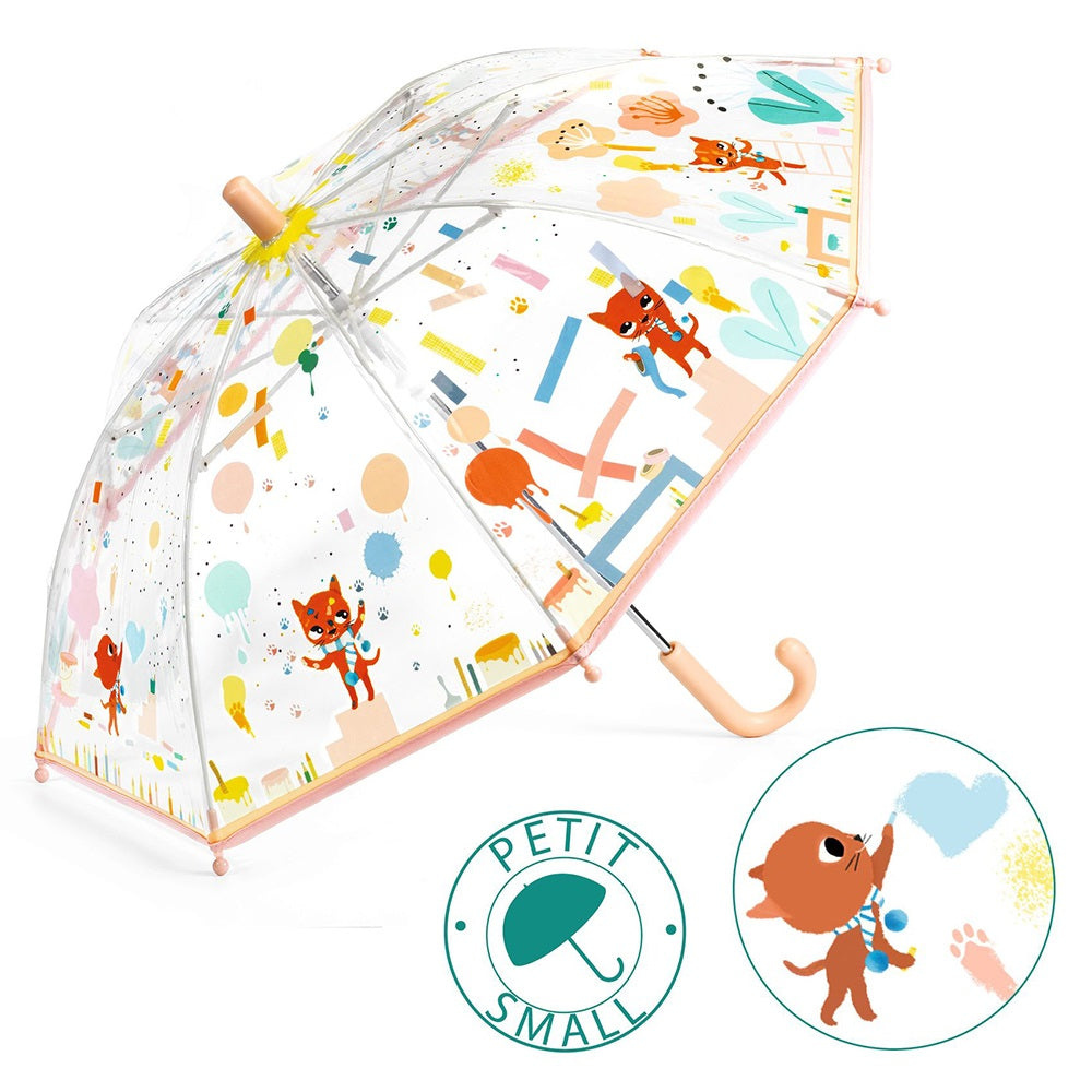 Djeco Children's Umbrella Cat 70cm