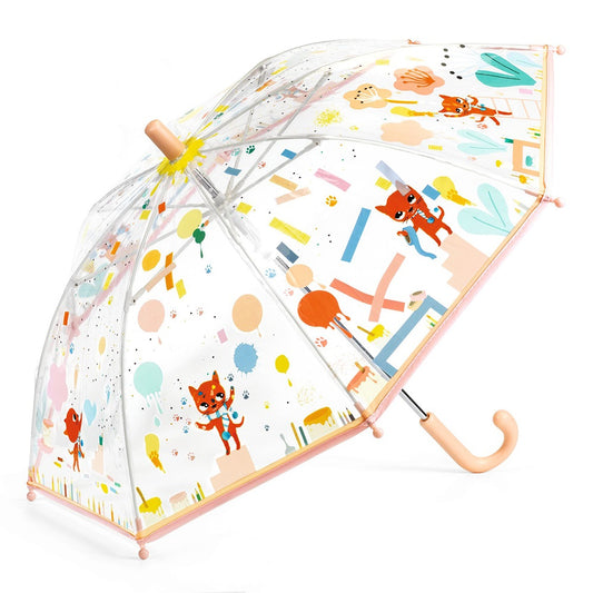 Djeco Children's Umbrella Cat 70cm