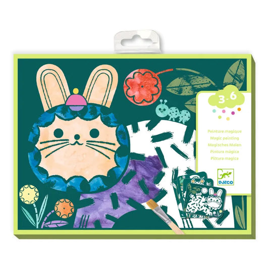 Dressed-Up Animals, Magic Reveal Paint Set For Kids 3+