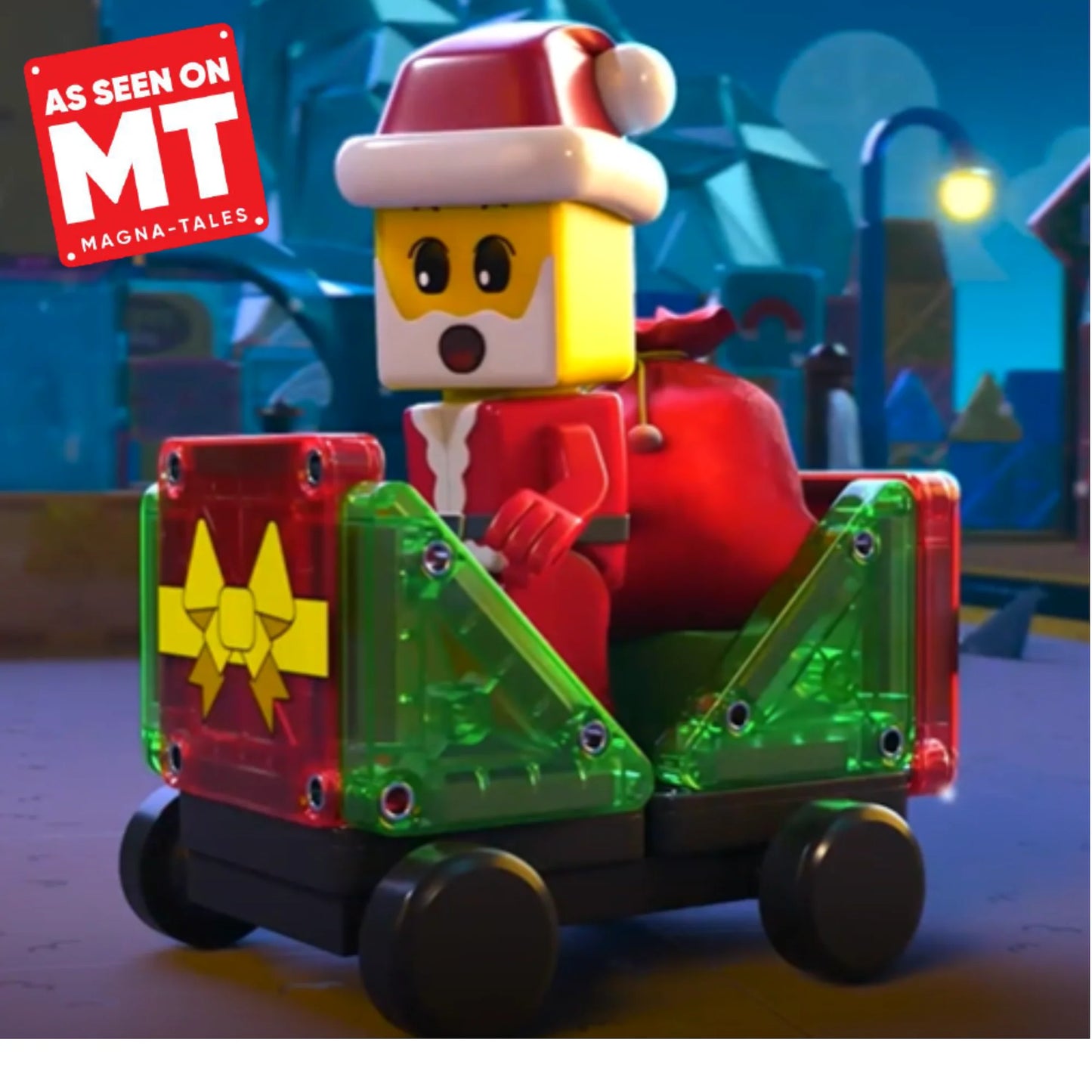 microMAGS Advent Calendar 34 Piece Set, For Kids 3+