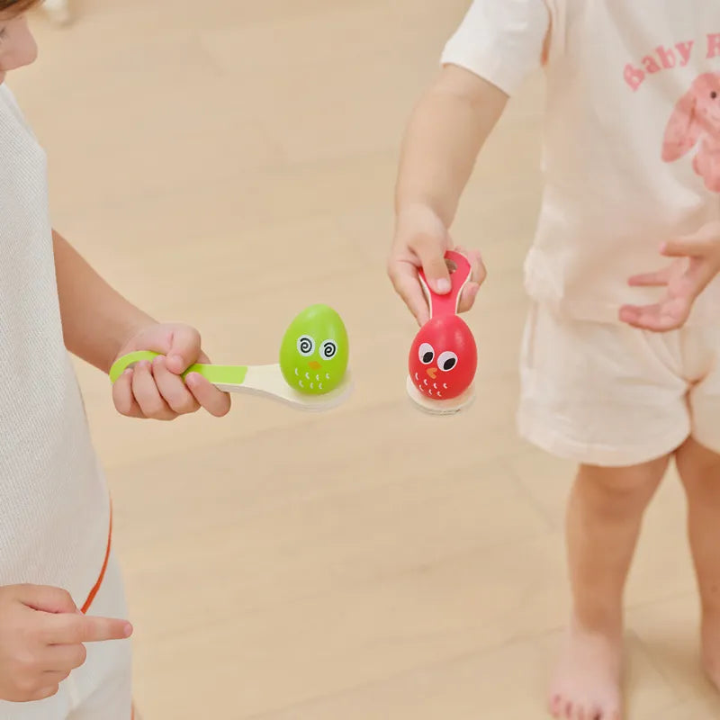 Egg And Spoon Race, Active Party Game For Kids 3+