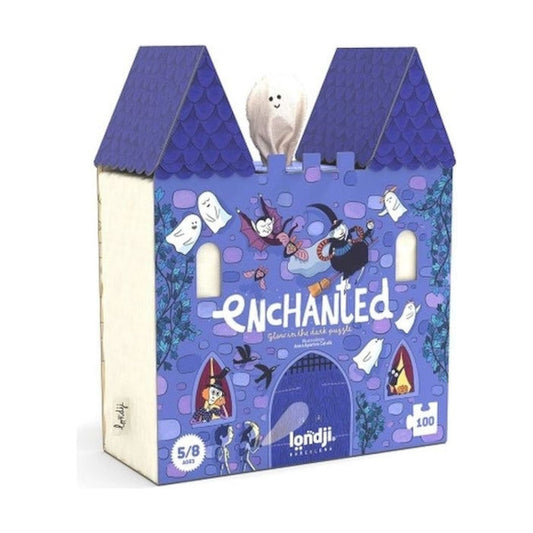 Glow in the Dark Puzzle 100 pcs: Enchanted, LONDJI