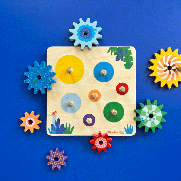 Gear set: Les Toupitis, Moulin Roty