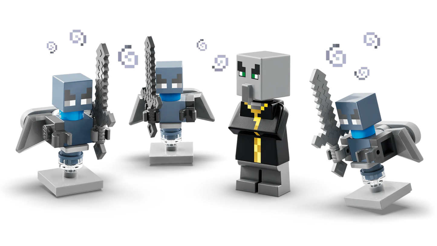 Evoker Village Attack 21596, Lego Minecraft