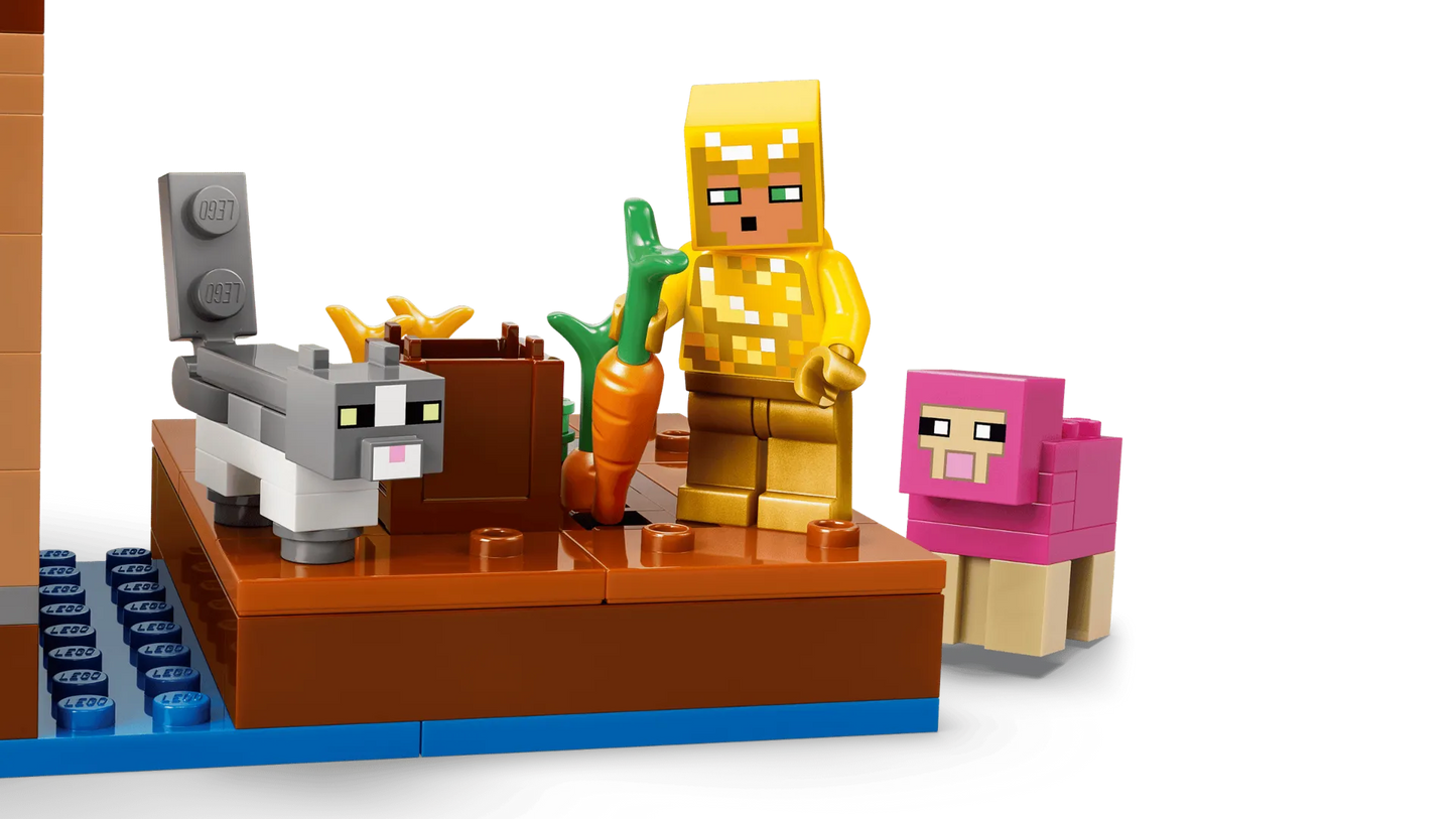 Evoker Village Attack 21596, Lego Minecraft