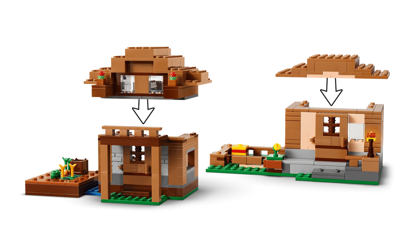 Evoker Village Attack 21596, Lego Minecraft
