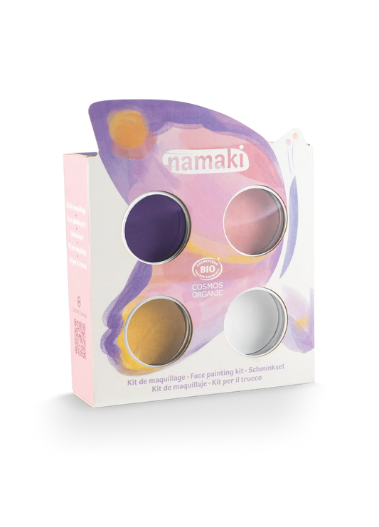 Face Paint Kit 4 colors: Butterfly, Namaki