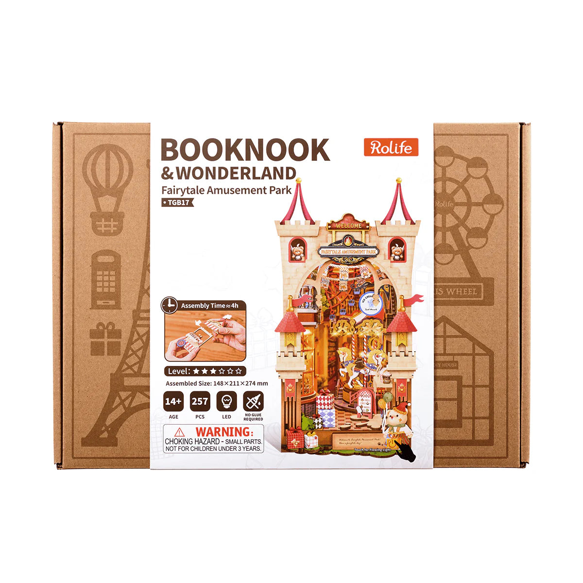 DIY Book Nook: Fairytale Amusement Park TGB17, Rolife
