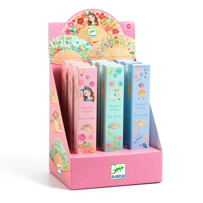 Fan, Party Accessory For Kids 4+, 3 Designs Assorted