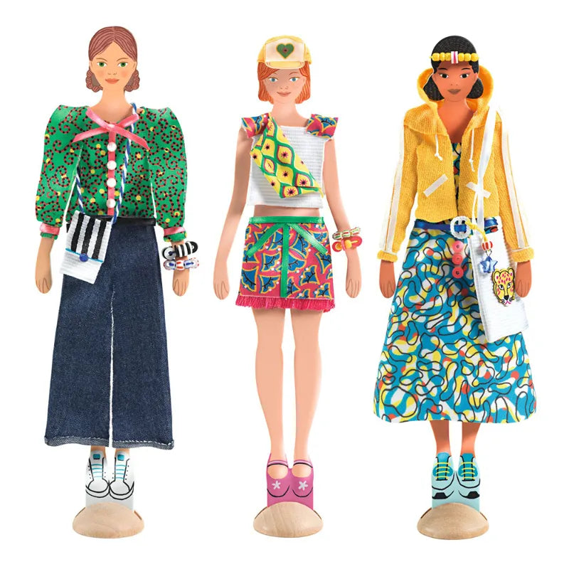 Children's Clothing Design and Construction Kit: Fashion by Magali, Djeco