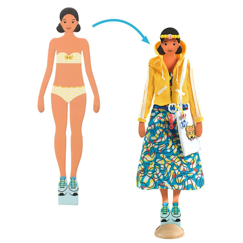 Children's Clothing Design and Construction Kit: Fashion by Magali, Djeco