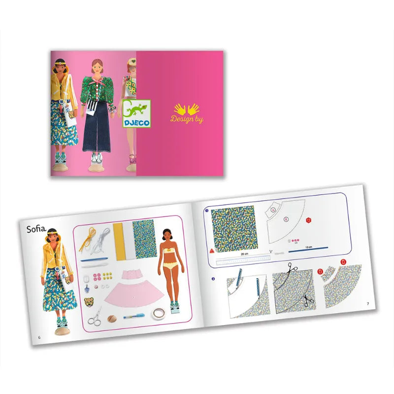 Children's Clothing Design and Construction Kit: Fashion by Magali, Djeco