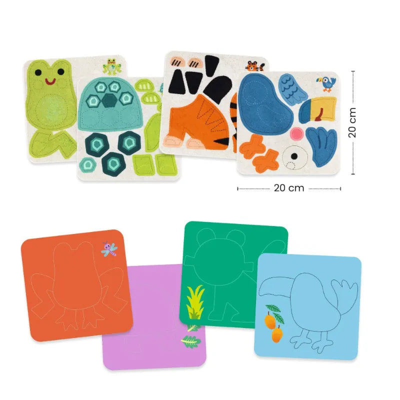Felt Board: Soft Animals, Djeco