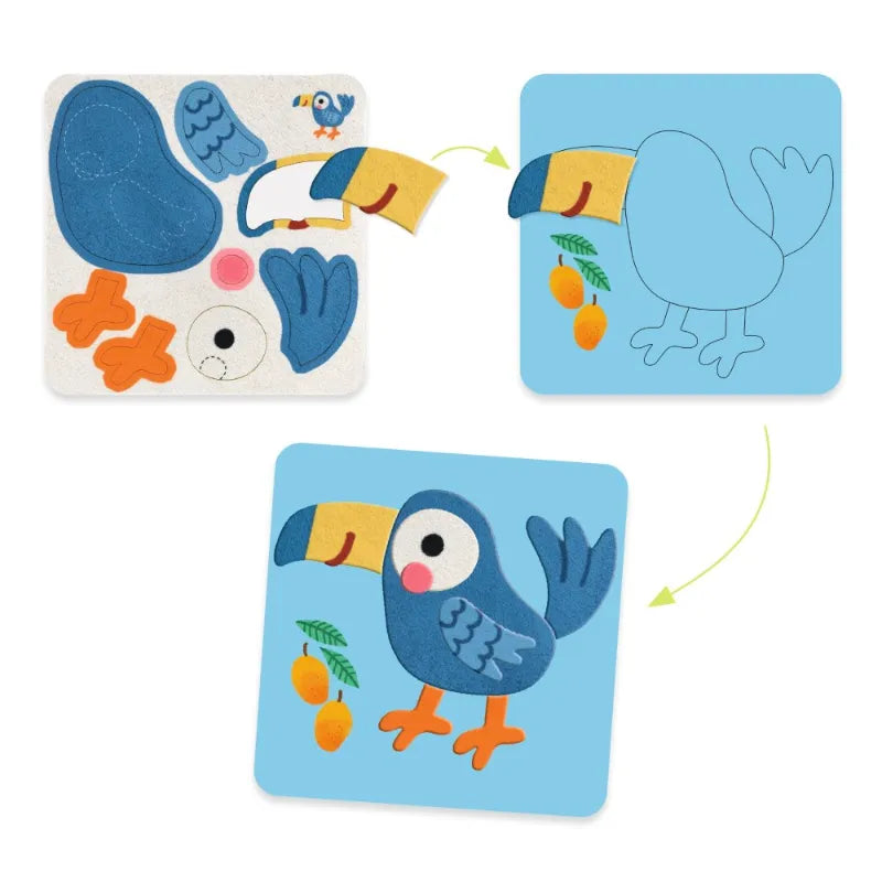 Felt Board: Soft Animals, Djeco