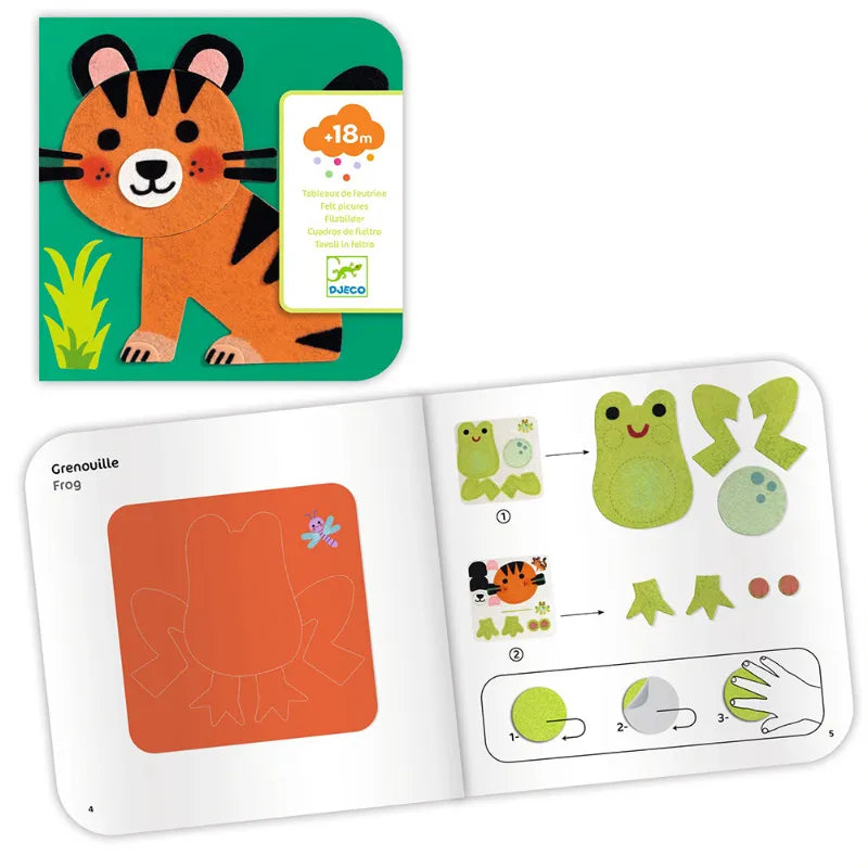 Felt Board: Soft Animals, Djeco