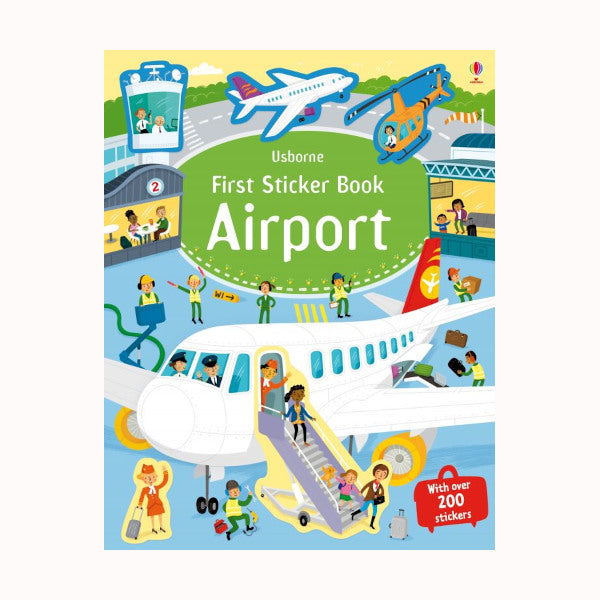 First Sticker Book Airport, Usborne