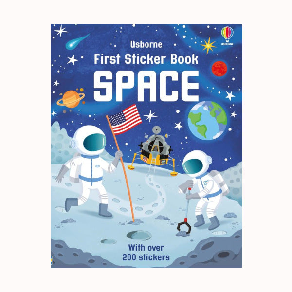 First Sticker Book Space, Usborne