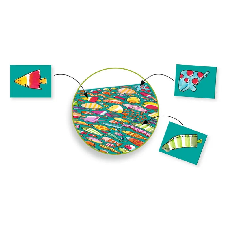 Fishy-Fish, Observation Board Game For Kids 5+