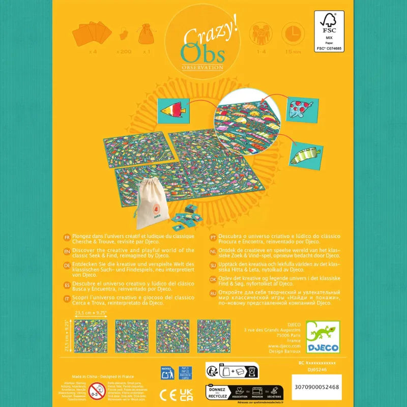 Fishy-Fish, Observation Board Game For Kids 5+