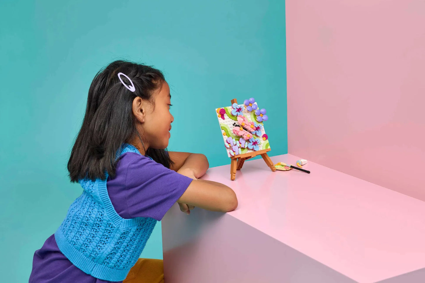 Floral Art Decor Painting 31390, Lego Creator 3-in-1