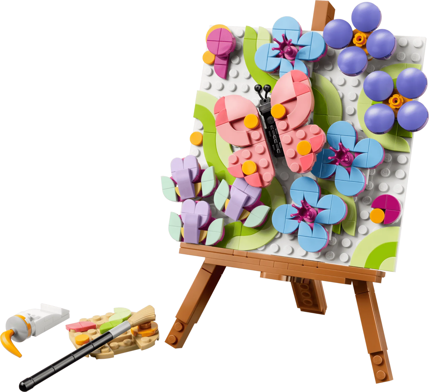 Floral Art Decor Painting 31390, Lego Creator 3-in-1