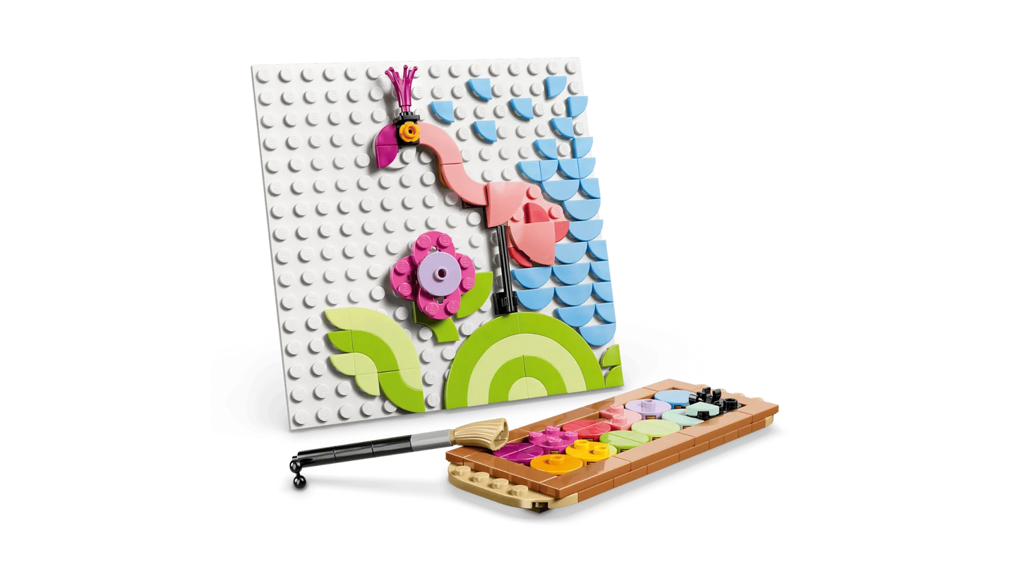 Floral Art Decor Painting 31390, Lego Creator 3-in-1
