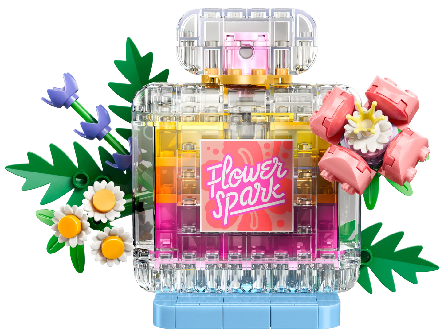 Floral Decor Perfume Bottle 31383, Lego Creator 3-in-1