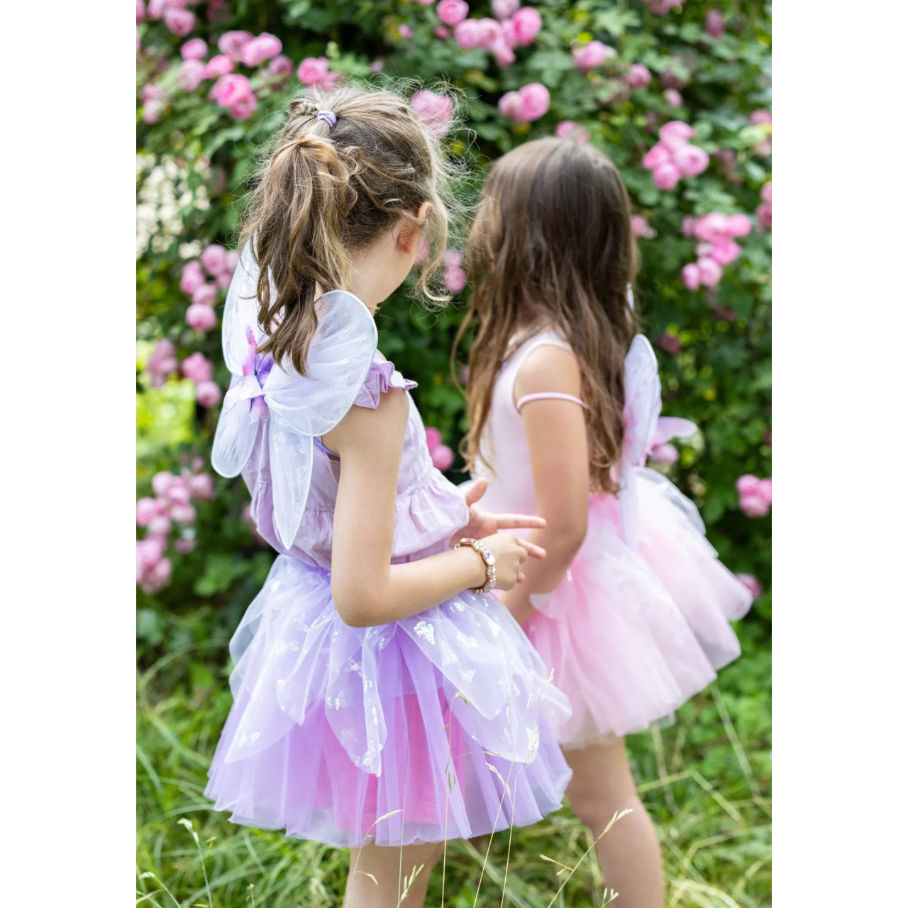 Flutter Butterfly, Skirt And Wings Costume Set For Kids