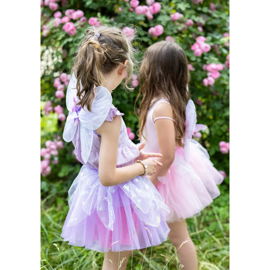 Flutter Butterfly, Skirt And Wings Costume Set For Kids