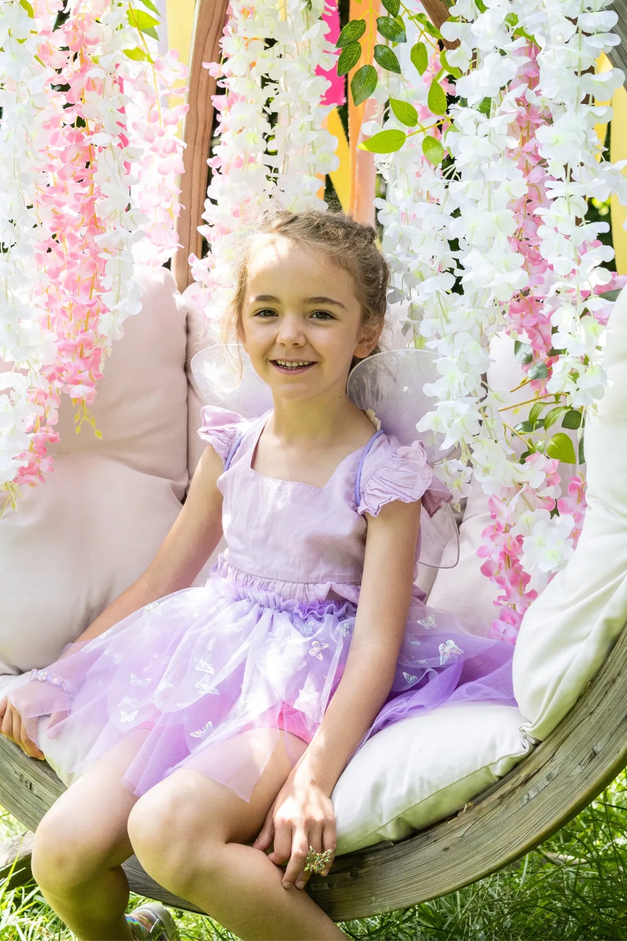 Flutter Butterfly, Skirt And Wings Costume Set For Kids
