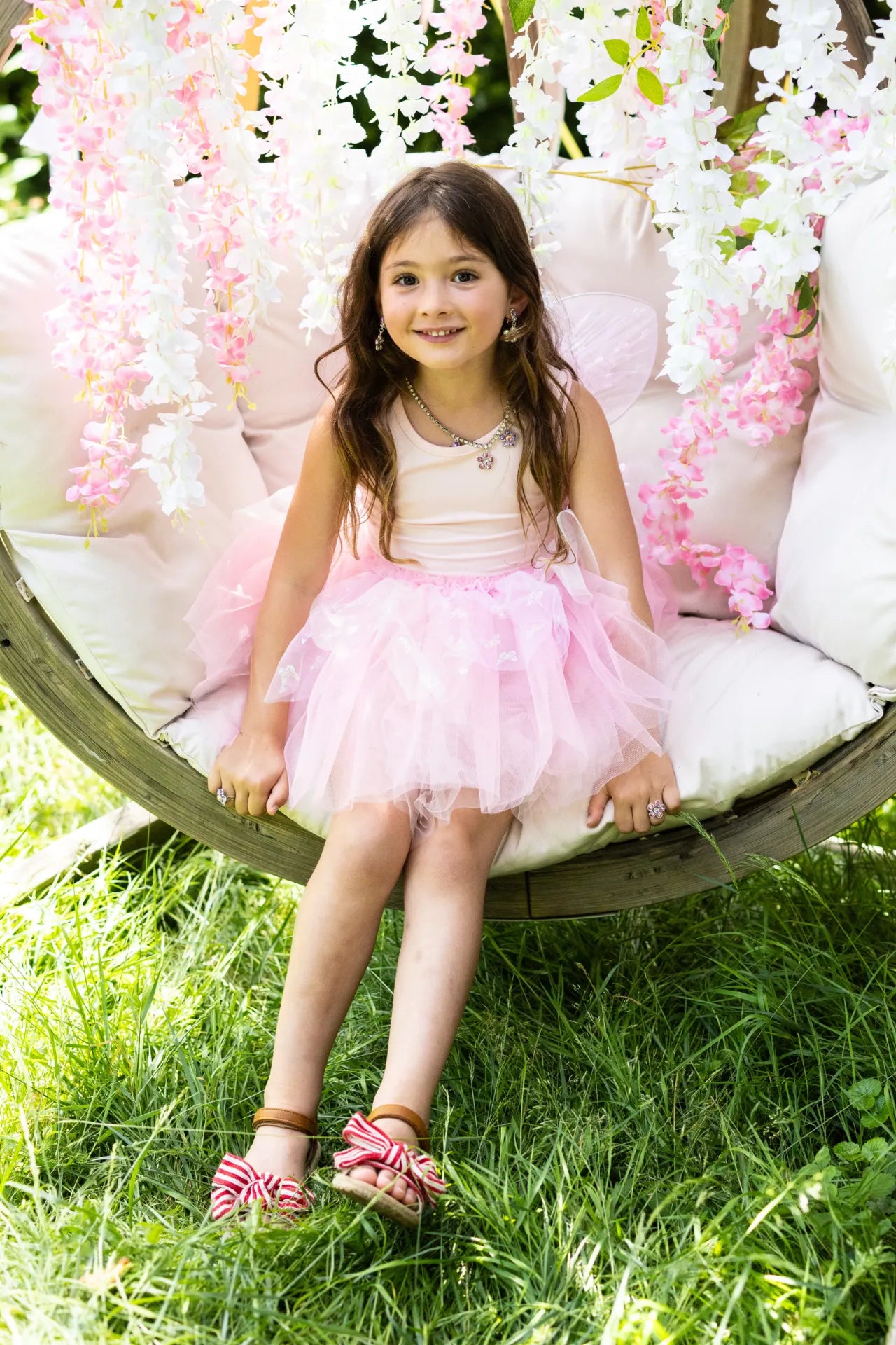 Flutter Butterfly, Skirt And Wings Costume Set For Kids