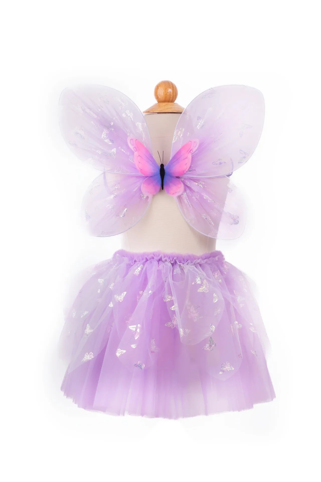 Flutter Butterfly, Skirt And Wings Costume Set For Kids