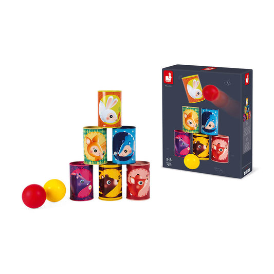 Forest Tumbling Cans