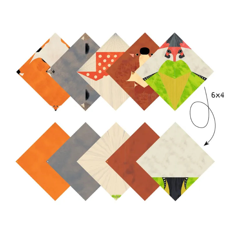 Forest Walk, Origami Craft Kit For Kids 7+