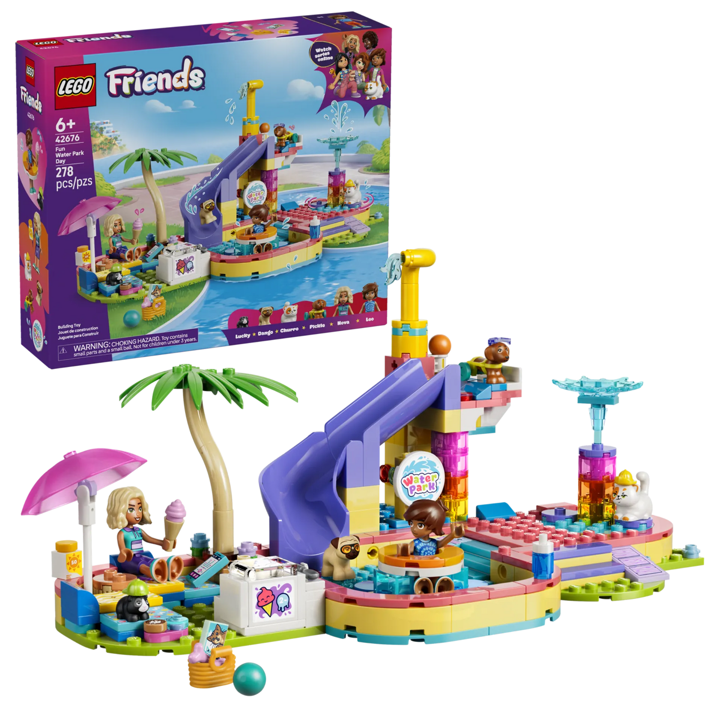 Fun Water Park Day 42676, Lego Friends