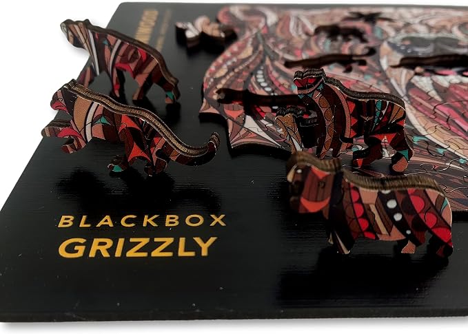 Grizzly: 150 Pieces, Wooden Puzzle for Kids