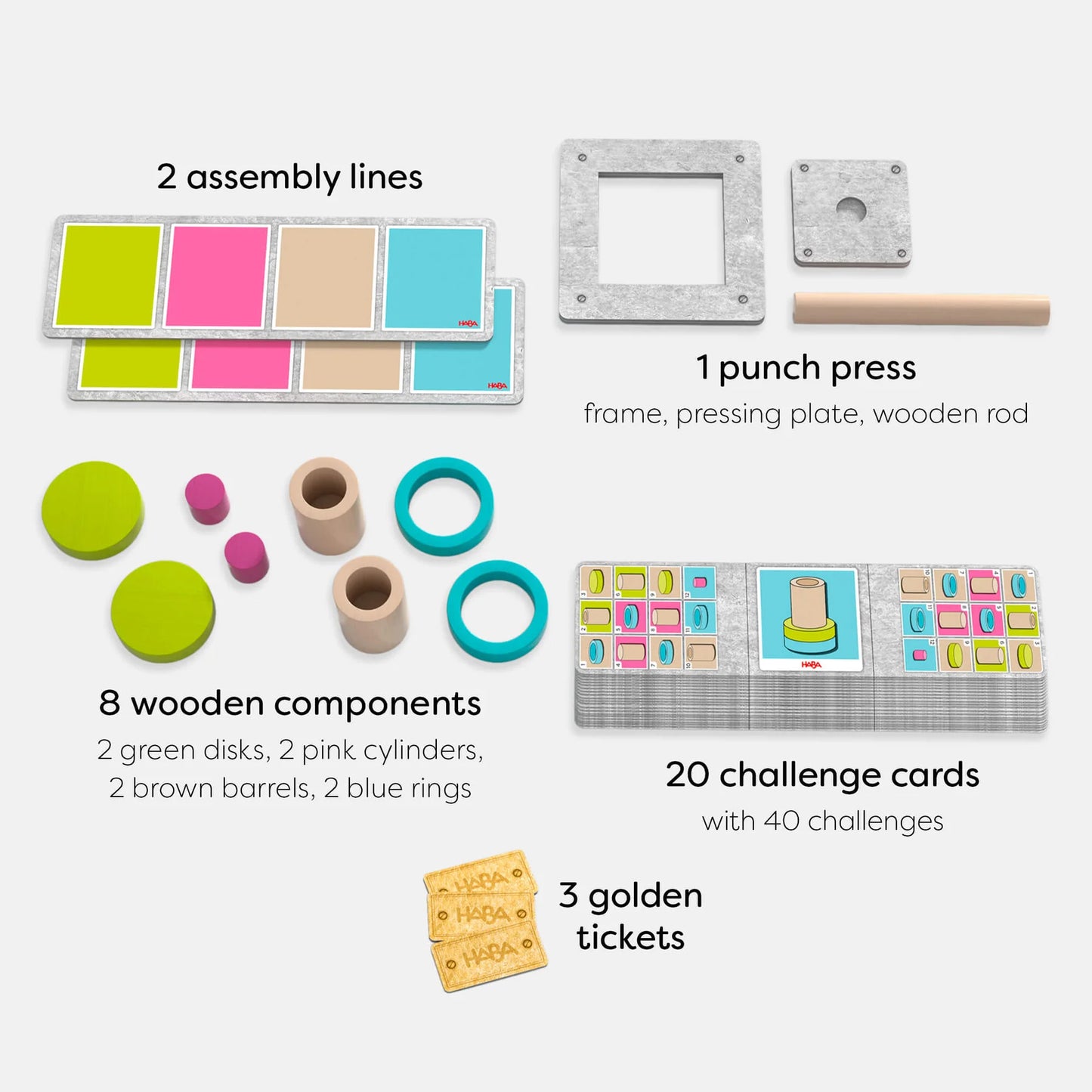 Fast Factory, Board Game for Kids 8+