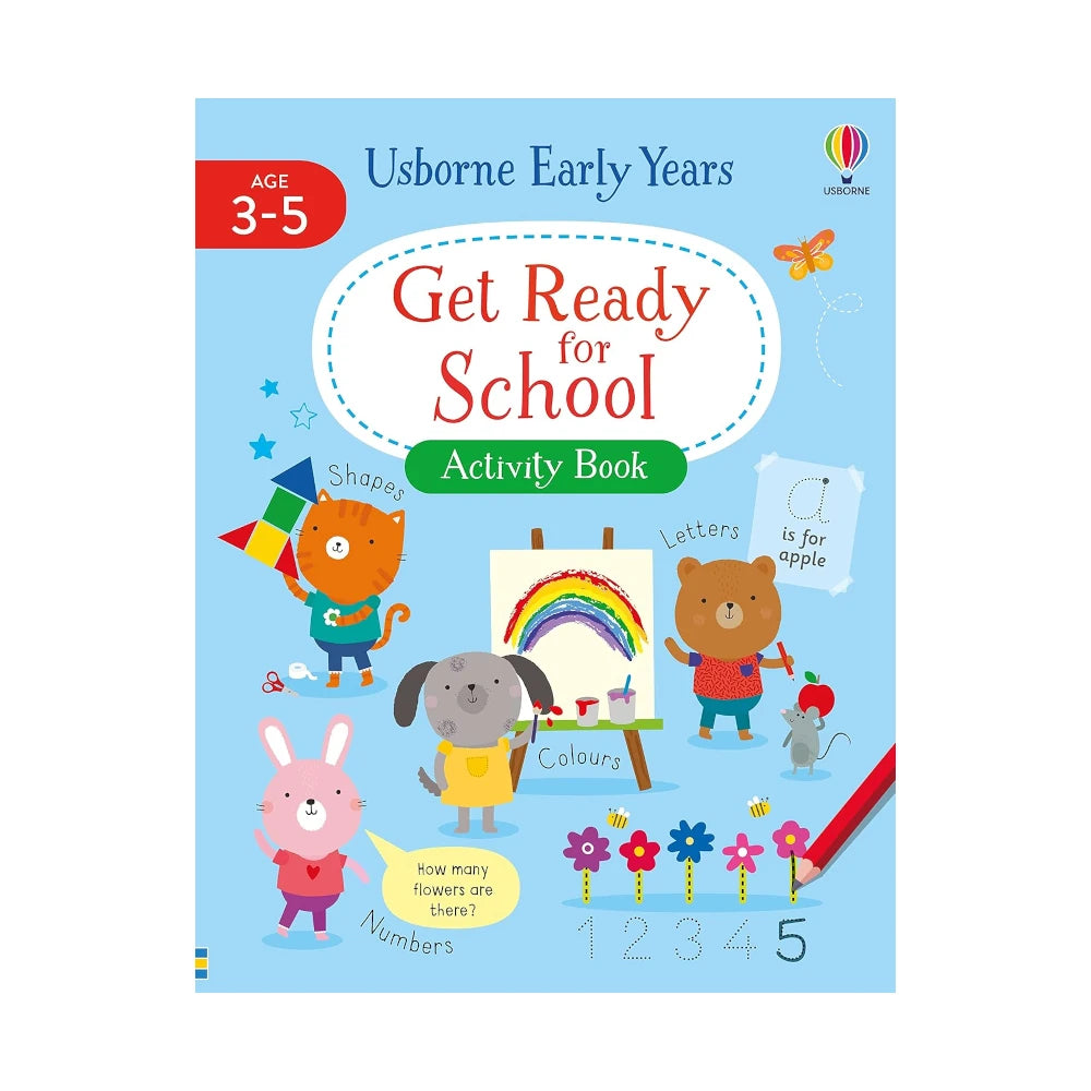 Activity Book: Get Ready for School, Usborne