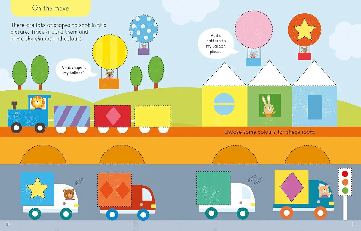Activity Book: Get Ready for School, Usborne