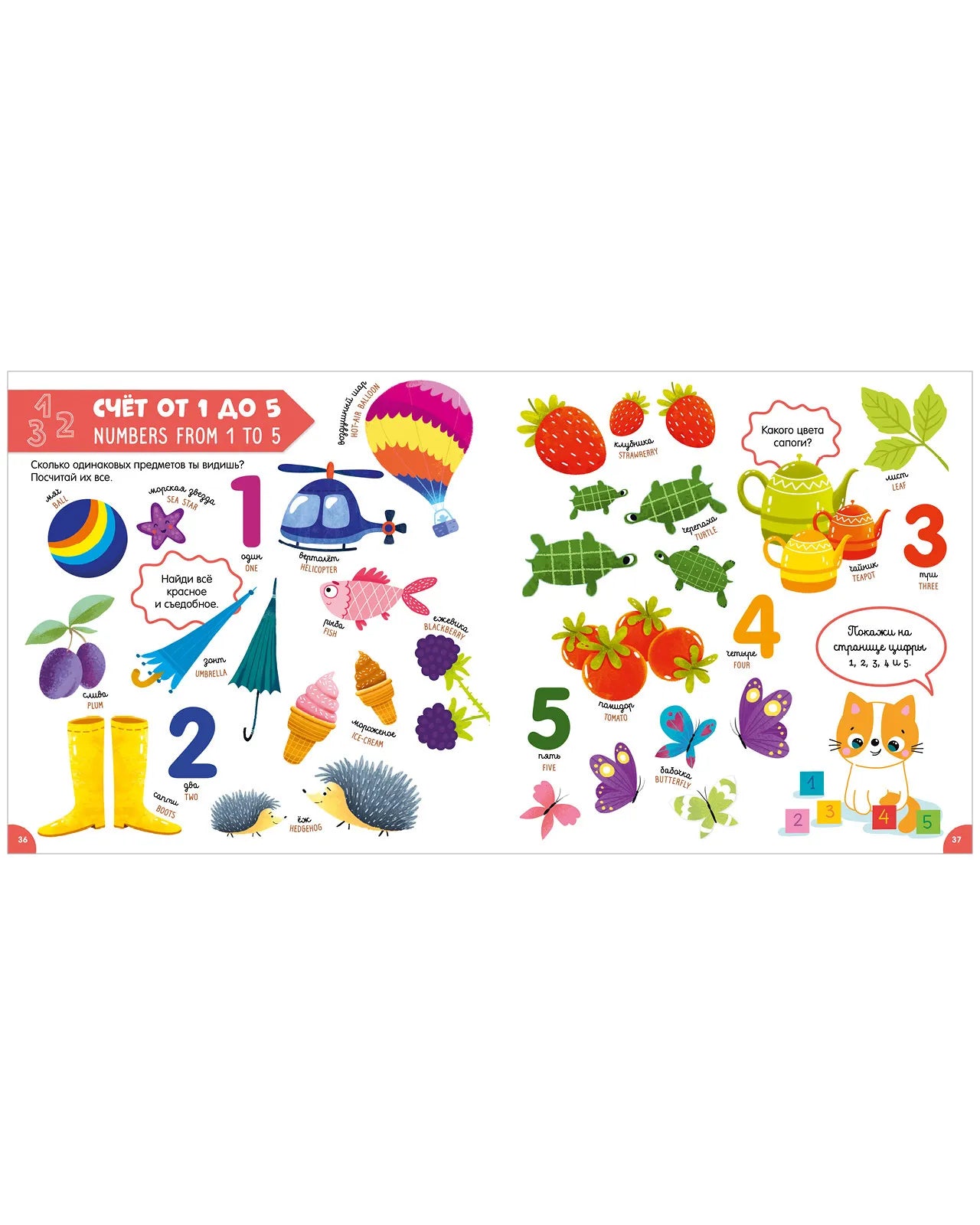 Главная книга малыша. Мой первый английский в картинках, Clever