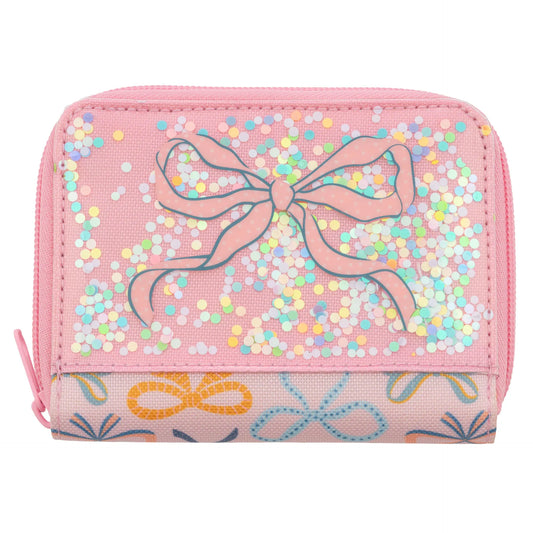 Bows: Glitter Wallet For Kids