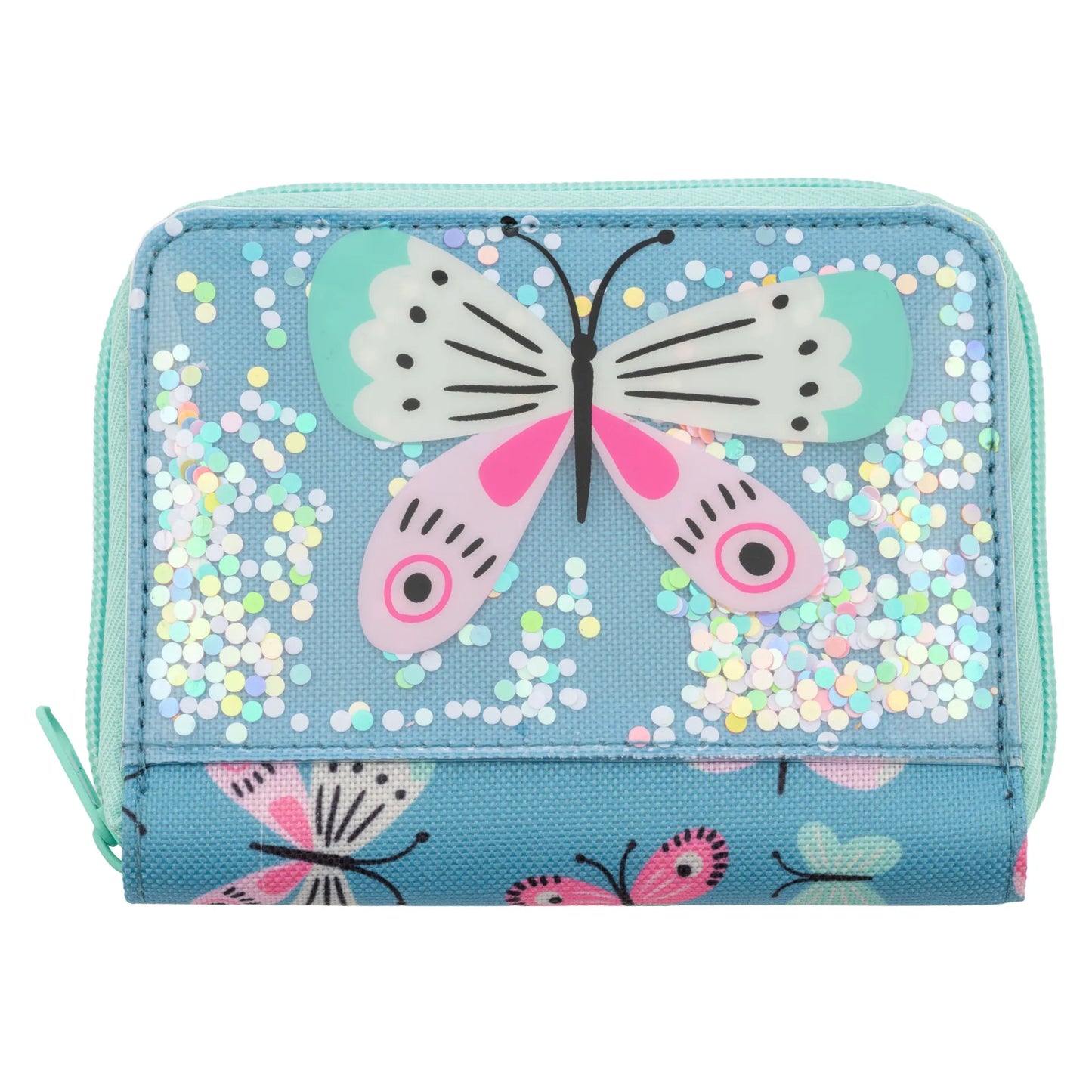 Butterfly: Glitter Wallet For Kids