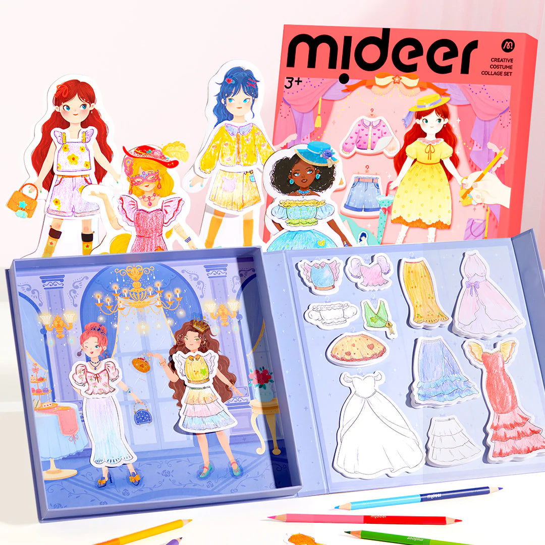 Costume colouring book: Prom, Mideer