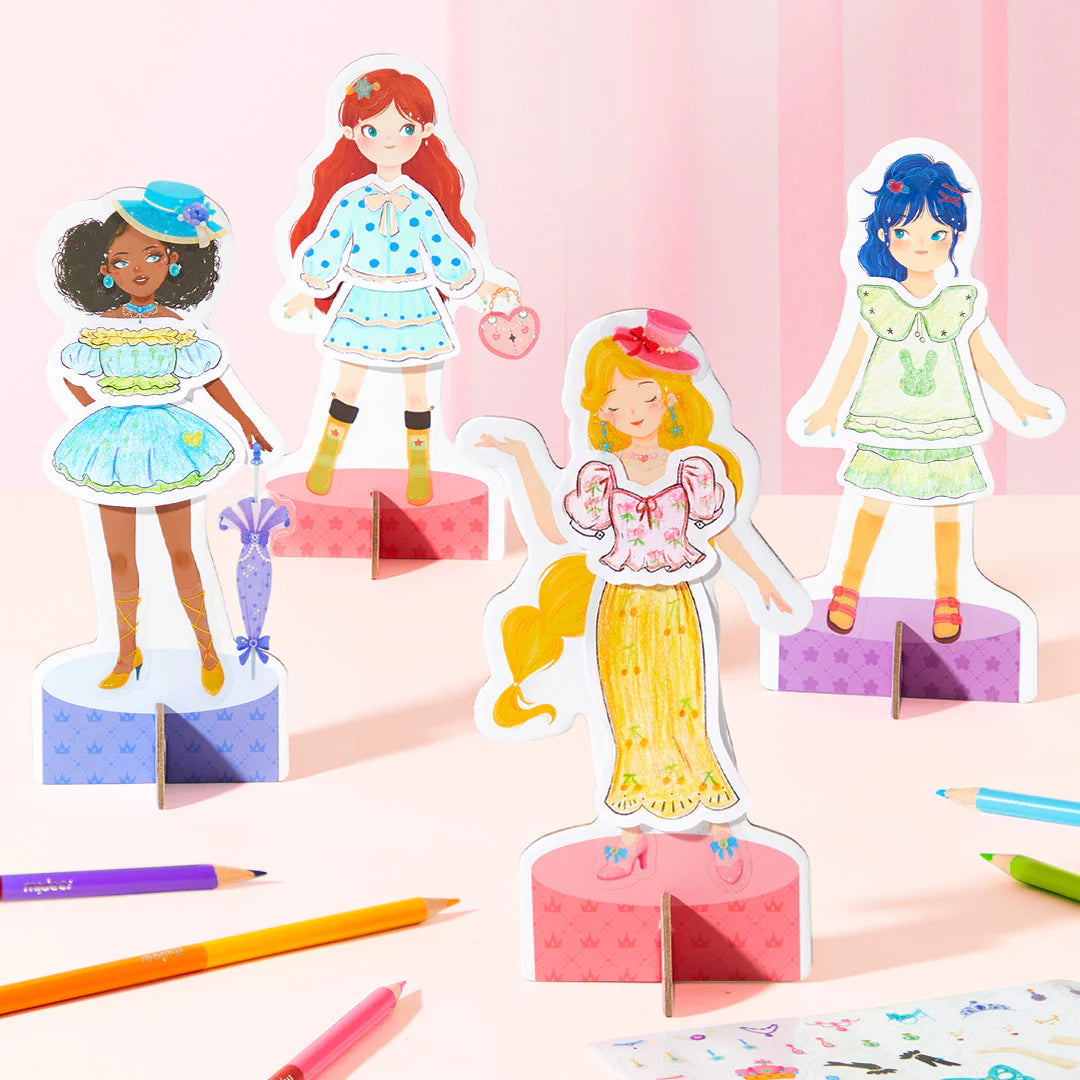 Costume colouring book: Prom, Mideer