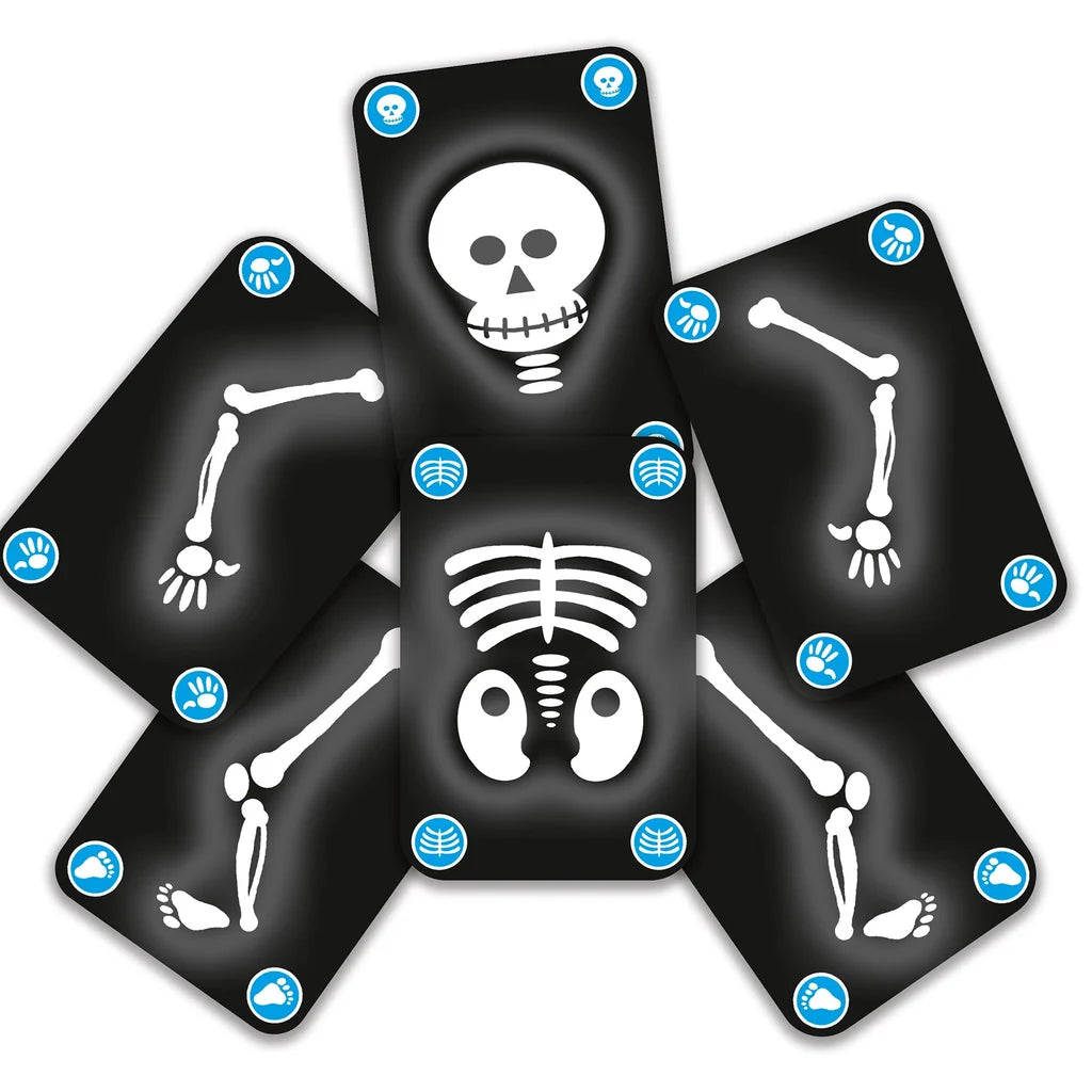 Bogoss, Glow-In-The-Dark Strategy Game, 6+, Find 6 Skeleton Parts