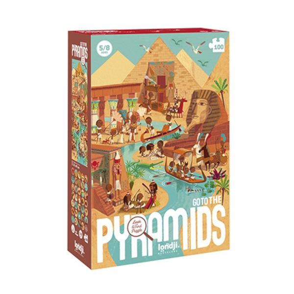 Puzzle 100 pcs: Go to the Pyramids, LONDJI